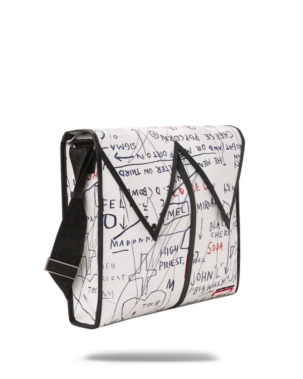OFFICIAL BASQUIAT UNTITLED (CHEESE POPCORN) 1983 SLING MESSENGER