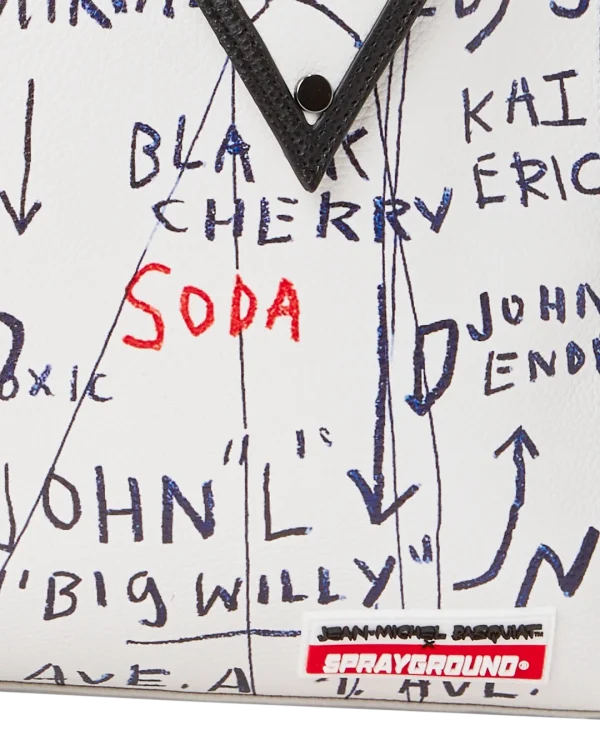 OFFICIAL BASQUIAT UNTITLED (CHEESE POPCORN) 1983 SLING MESSENGER
