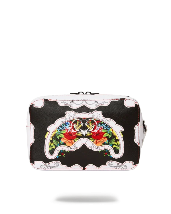 THE FLORAL CUT TOILETRY BAG