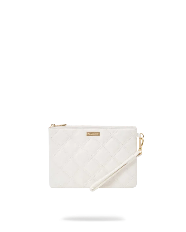 RIVIERA LE BLANC GOLD  CHAIN SHARK CROSSOVER CLUTCH