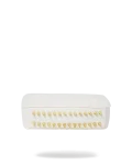 RIVIERA LE BLANC GOLD CHAIN SHARK HANDBAG