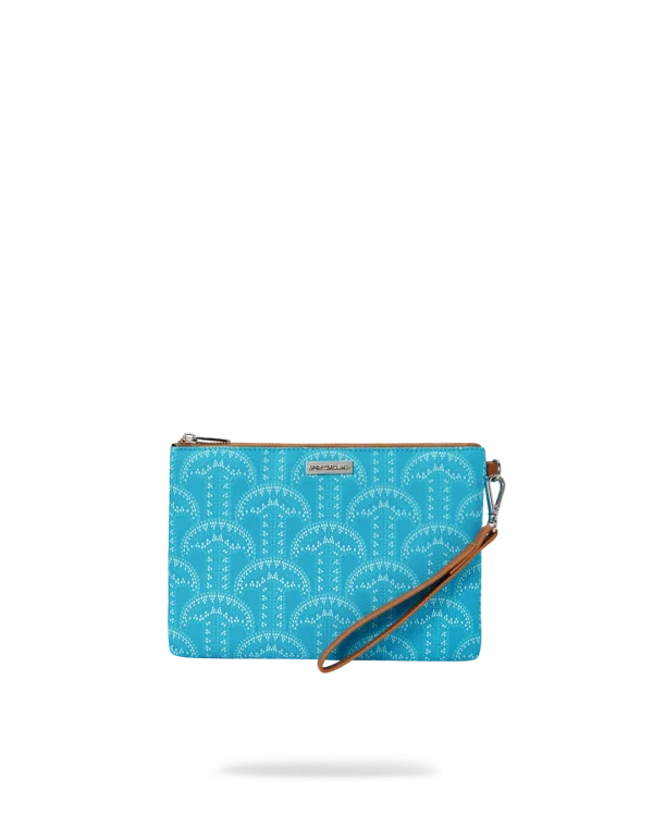 ILLUCHAINS TURQ CROSSOVER CLUTCH