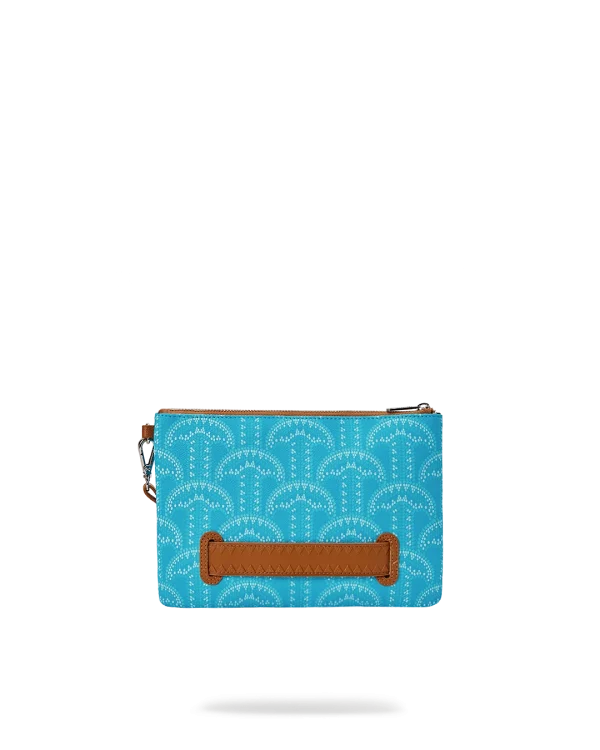 ILLUCHAINS TURQ CROSSOVER CLUTCH