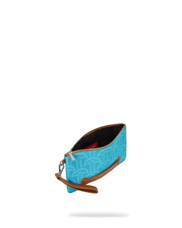 ILLUCHAINS TURQ CROSSOVER CLUTCH