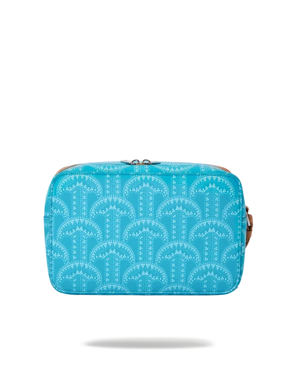 ILLUCHAINS TURQ TOILETRY BAG