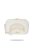 RIVIERA LE BLANC GOLD CHAIN SHARK TOILETRY BAG