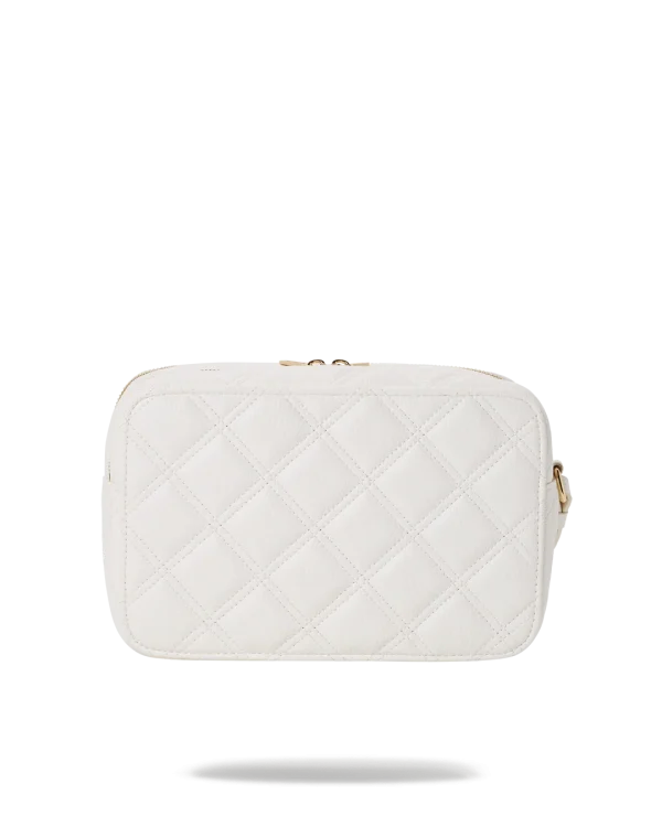 RIVIERA LE BLANC GOLD CHAIN SHARK TOILETRY BAG