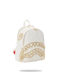 RIVIERA LE BLANC GOLD CHAIN SHARK SAVAGE BACKPACK