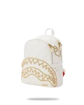RIVIERA LE BLANC GOLD CHAIN SHARK SAVAGE BACKPACK
