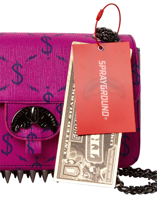 $NAPDRAGON GOLD CHAIN SHARK HANDBAG