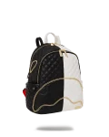 LEVELED UP SPLIT QUILT SHARK SAVAGE BACKPACK
