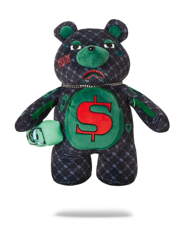 DINERO MONEYBEAR TEDDYBEAR BACKPACK