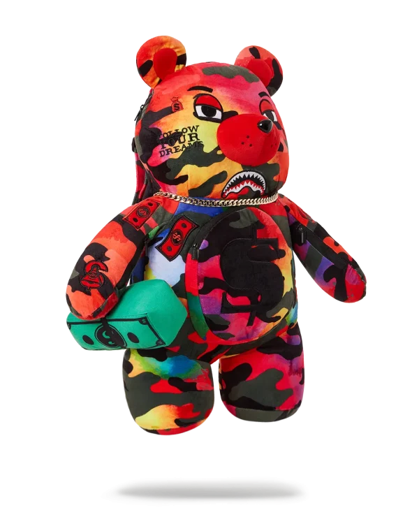 CAMOBURST MONEYBEAR TEDDYBEAR BACKPACK