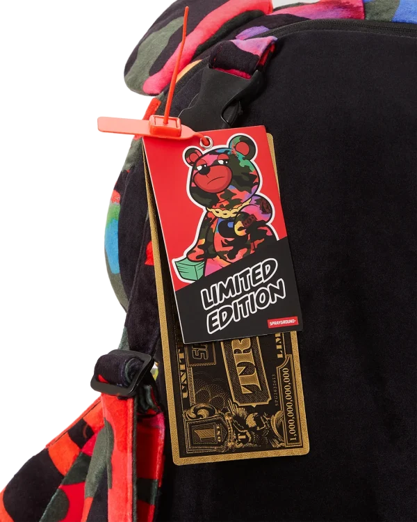 CAMOBURST MONEYBEAR TEDDYBEAR BACKPACK