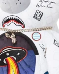 UFO SPACED OUT MONEYBEAR TEDDYBEAR BACKPACK