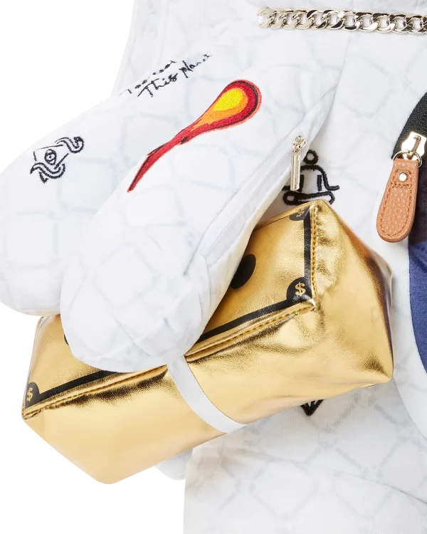 UFO SPACED OUT MONEYBEAR TEDDYBEAR BACKPACK