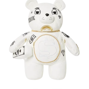 RIVIERA LE BLANC GOLD CHAIN MONEYBEAR TEDDYBEAR BACKPACK