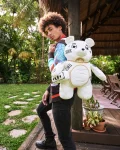 RIVIERA LE BLANC GOLD CHAIN MONEYBEAR TEDDYBEAR BACKPACK
