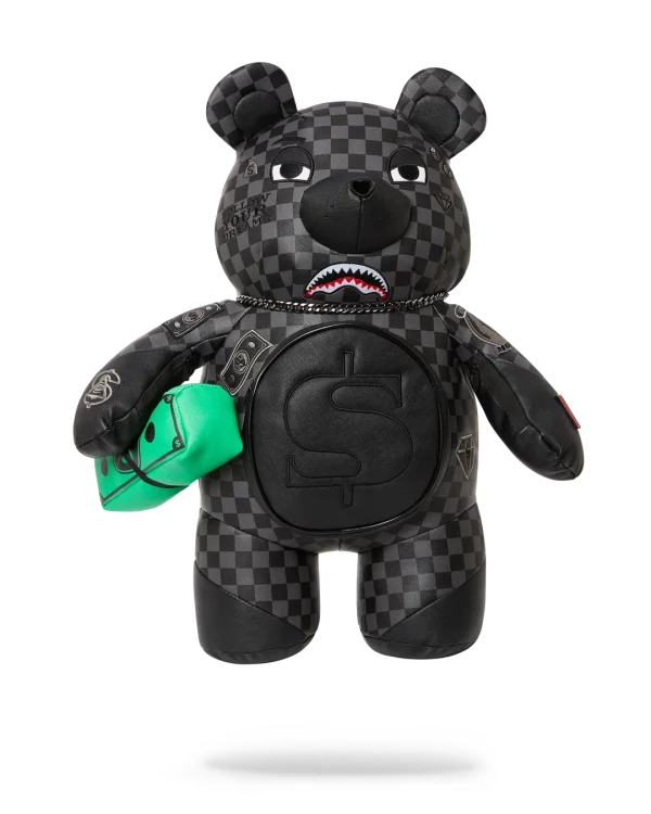 HENNY AIIR TO THE THRONE MONEYBEAR TEDDYBEAR BACKPACK