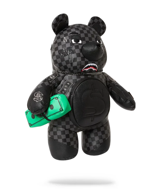 HENNY AIIR TO THE THRONE MONEYBEAR TEDDYBEAR BACKPACK
