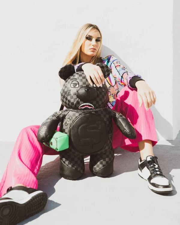 HENNY AIIR TO THE THRONE MONEYBEAR TEDDYBEAR BACKPACK