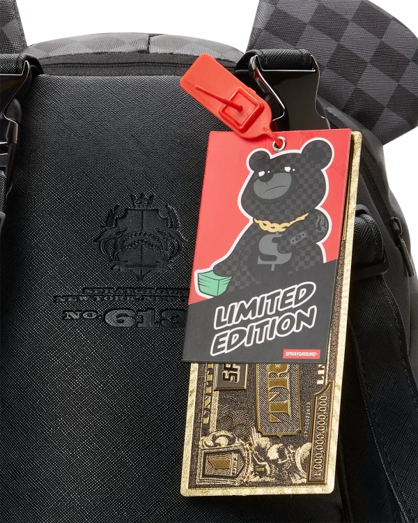 HENNY AIIR TO THE THRONE MONEYBEAR TEDDYBEAR BACKPACK
