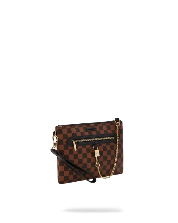 HENNY LOCK SHARKS IN PARIS CROSSOVER CLUTCH