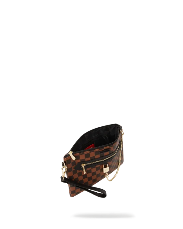 HENNY LOCK SHARKS IN PARIS CROSSOVER CLUTCH