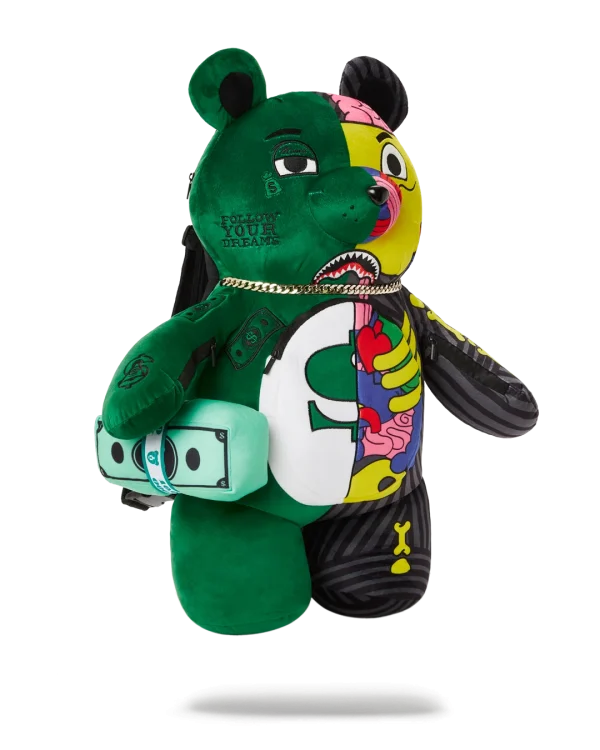 YOUNG X-RAY MONEYBEAR TEDDYBEAR BACKPACK