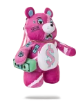 PINK PUNK MONEYBEAR TEDDYBEAR BACKPACK