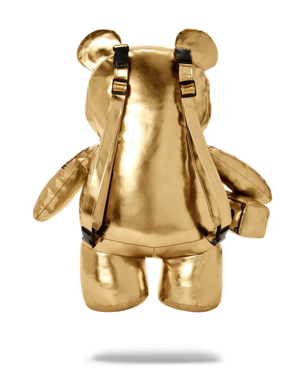 GOLD RUSH MONEYBEAR TEDDYBEAR BACKPACK
