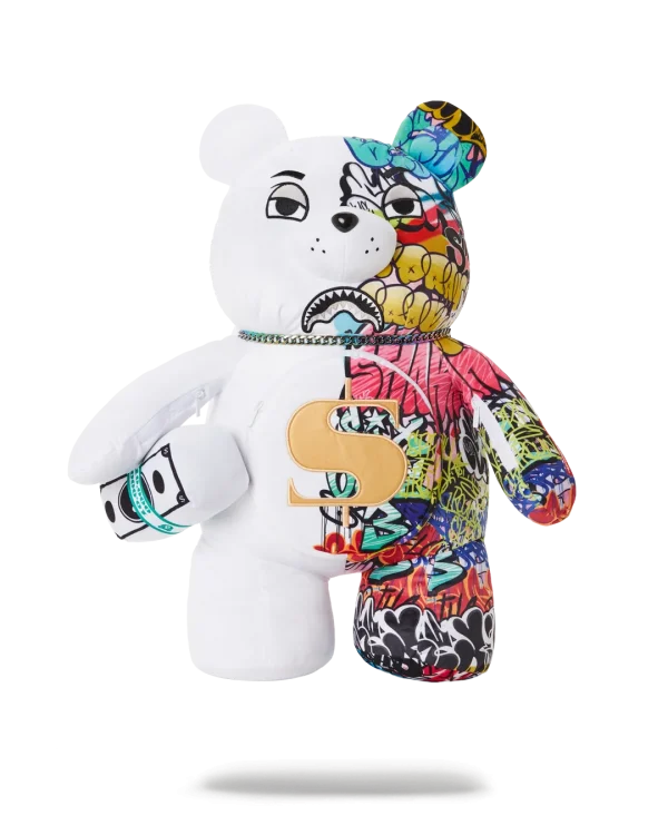 HALF GRAFF MONEYBEAR TEDDYBEAR BACKPACK