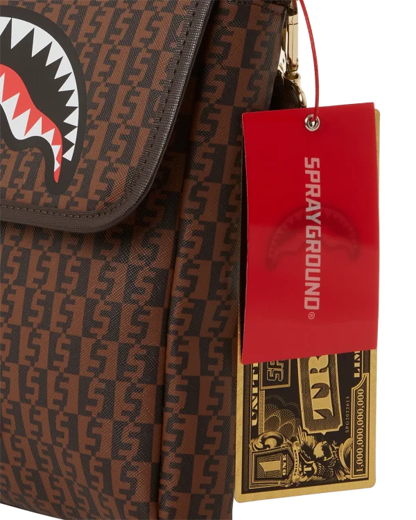 CASHIN CHECKS SHOULDER BAG