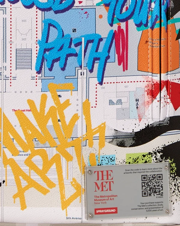 THE MET MAP CHOOSE YOUR PATH BACKPACK