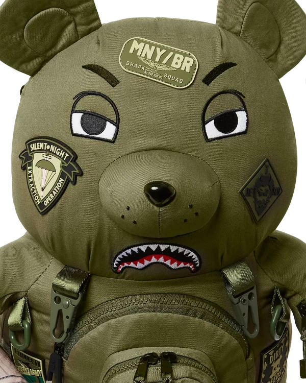 SPECIAL OPS FULL THROTTLE MONEYBEAR TEDDYBEAR BACKPACK