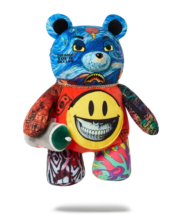 VILLAIN MONEY BEAR TEDDYBEAR RON ENGLISH EDITION BACKPACK