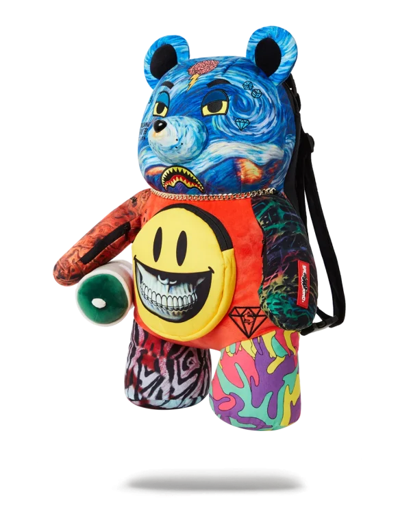 VILLAIN MONEY BEAR TEDDYBEAR RON ENGLISH EDITION BACKPACK