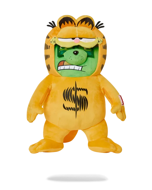 GARFIELD MONEYBEAR SUIT TEDDYBEAR BACKPACK