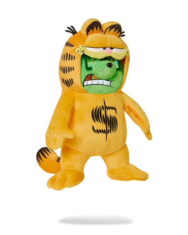 GARFIELD MONEYBEAR SUIT TEDDYBEAR BACKPACK
