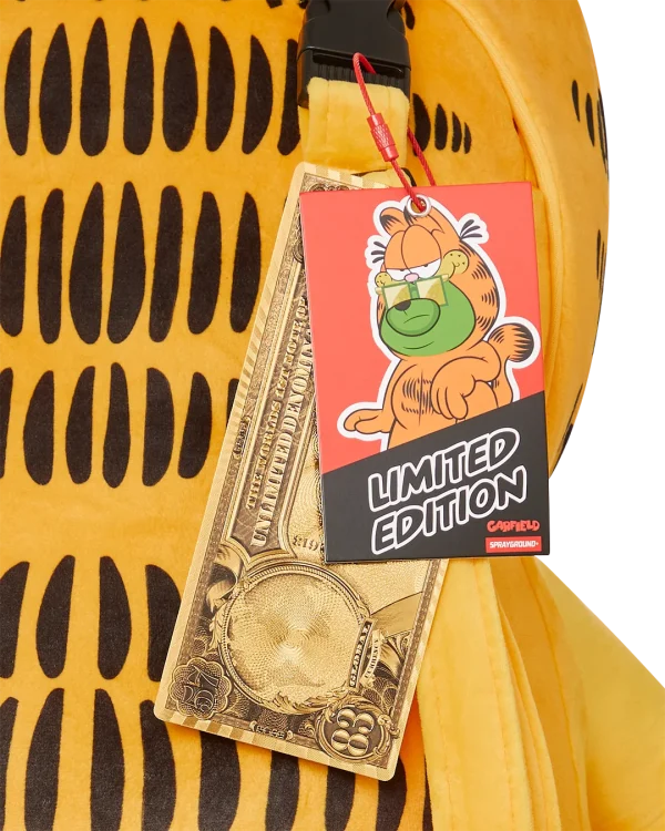 GARFIELD MONEYBEAR SUIT TEDDYBEAR BACKPACK