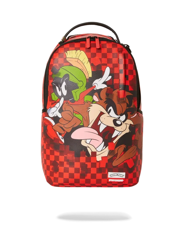 LOONEY TUNES TAZ MARVIN BUST OUT BACKPACK (DLXV)