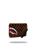 FURRR SHARKS IN PARIS CROSSOVER CLUTCH
