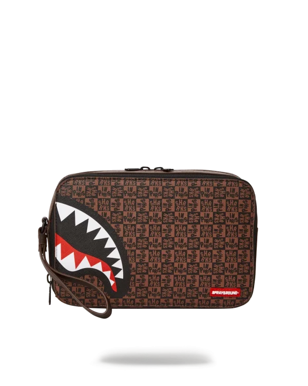 FRENZY SHARKS TOILETRY BAG