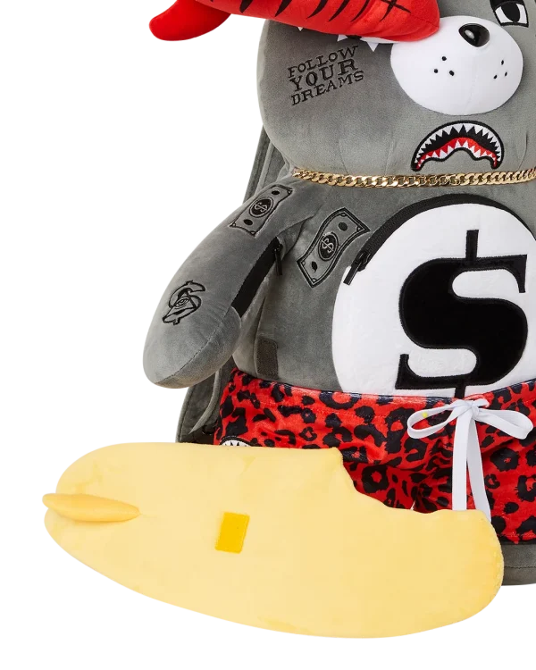 SHARK FRIENDS MONEYBEAR TEDDYBEAR BACKPACK