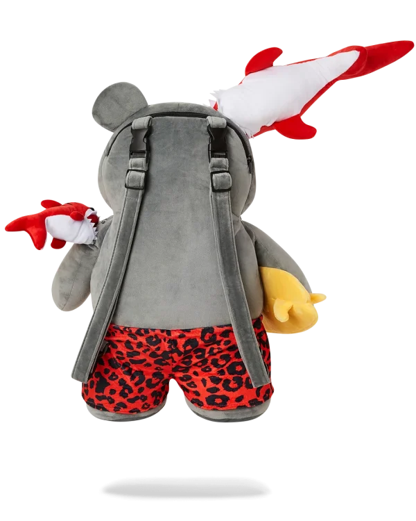 SHARK FRIENDS MONEYBEAR TEDDYBEAR BACKPACK