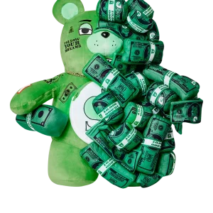 MONEYBEAR ZILLIONS TEDDYBEAR BACKPACK