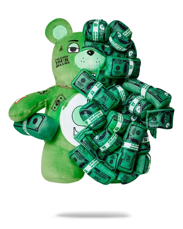 MONEYBEAR ZILLIONS TEDDYBEAR BACKPACK