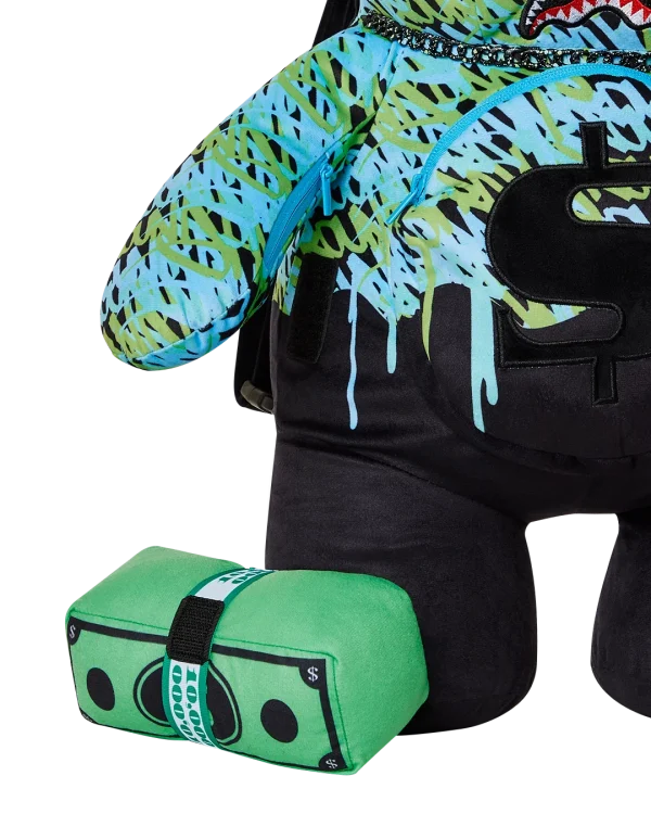 ROUGE THE GAWD MONEYBEAR TEDDYBEAR BACKPACK