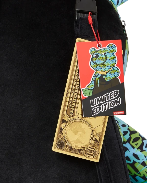 ROUGE THE GAWD MONEYBEAR TEDDYBEAR BACKPACK