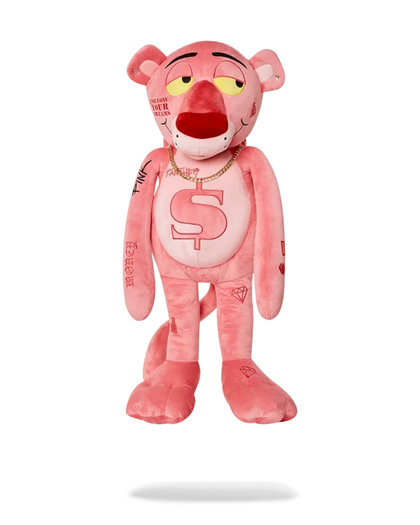 PINK PANTHER UP TO NO GOOD TEDDY BEAR BACKPACK
